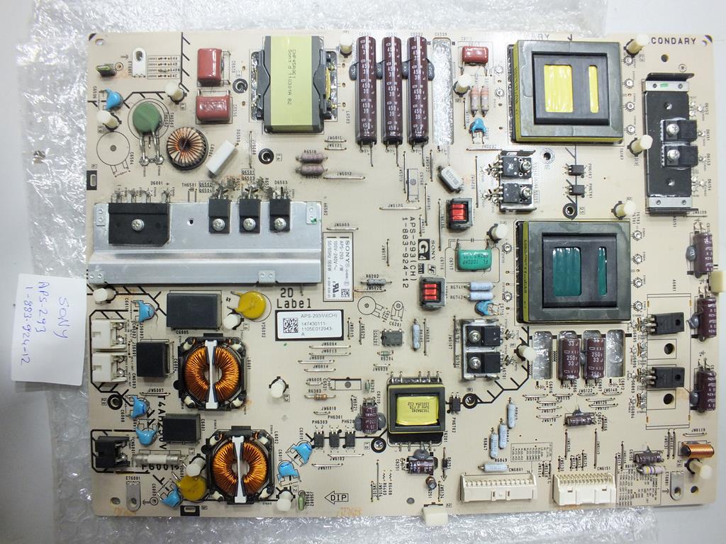 1-883-924-12 - APS-293 - (CH) - SONY - KDL-40EX720 - LTY400HF09 - POWER BOARD - BESLEME KARTI